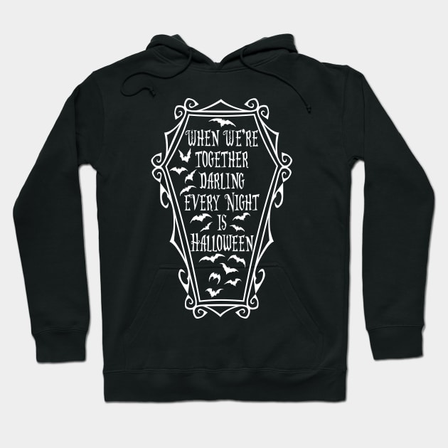 Coffin quote Hoodie by RavenWake